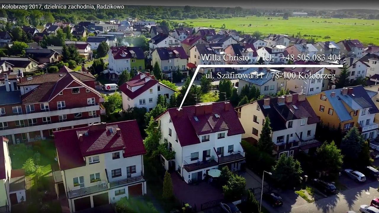 Willa Christo dom z duszą Kołobrzeg Esterno foto
